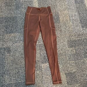 Victoria's Secret Brown High-Waisted Leggings